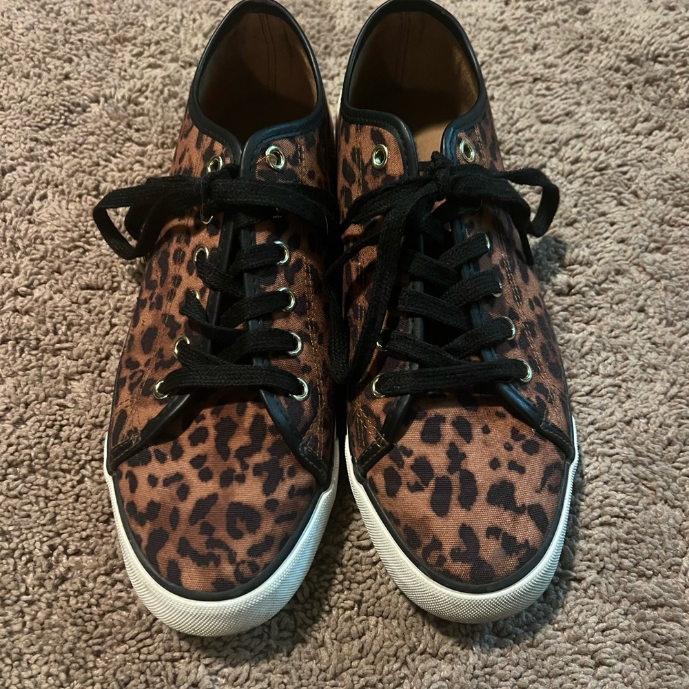 Leopard Print Sneakers